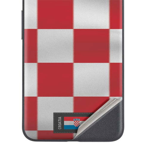 Croatia Soccer Flag Google Pixel 4a 5G Skin